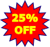 25% 
OFF